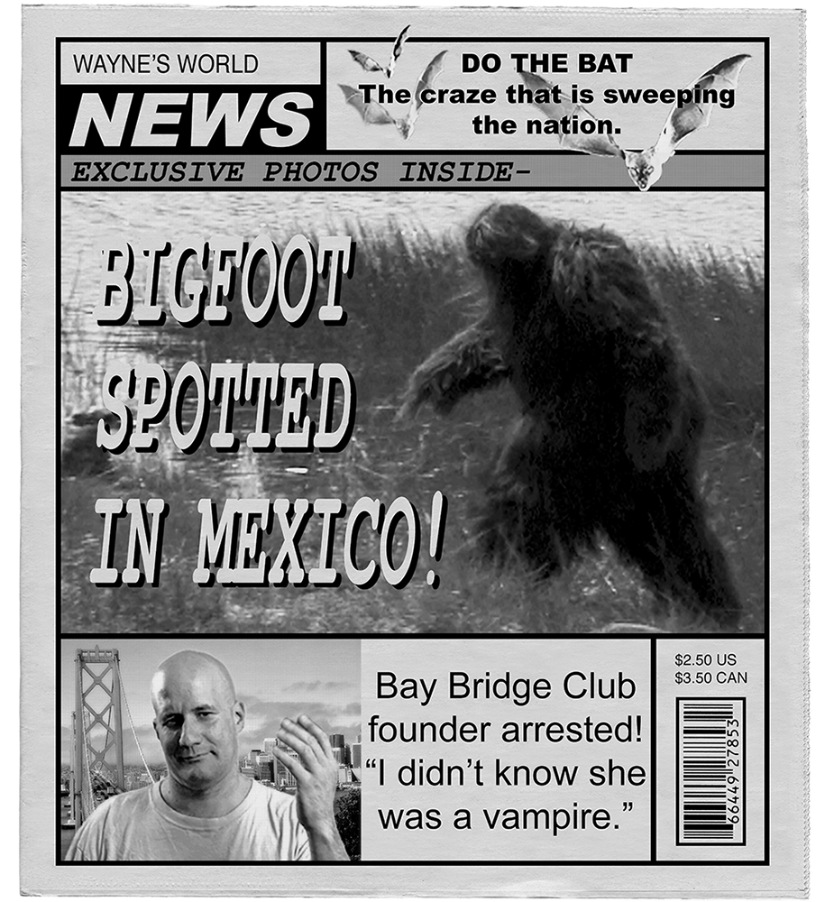 Bigfoot spotted in mexico.
